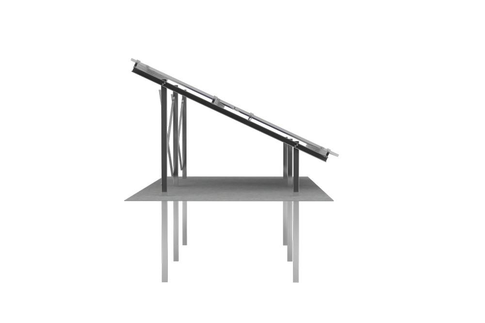 2x4 - Bodenmontage - Metallkernsystem (vertikal)-2